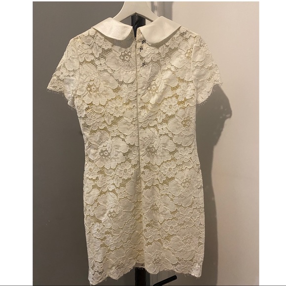COPY - Designer white Lace dress - Picture 3 of 6